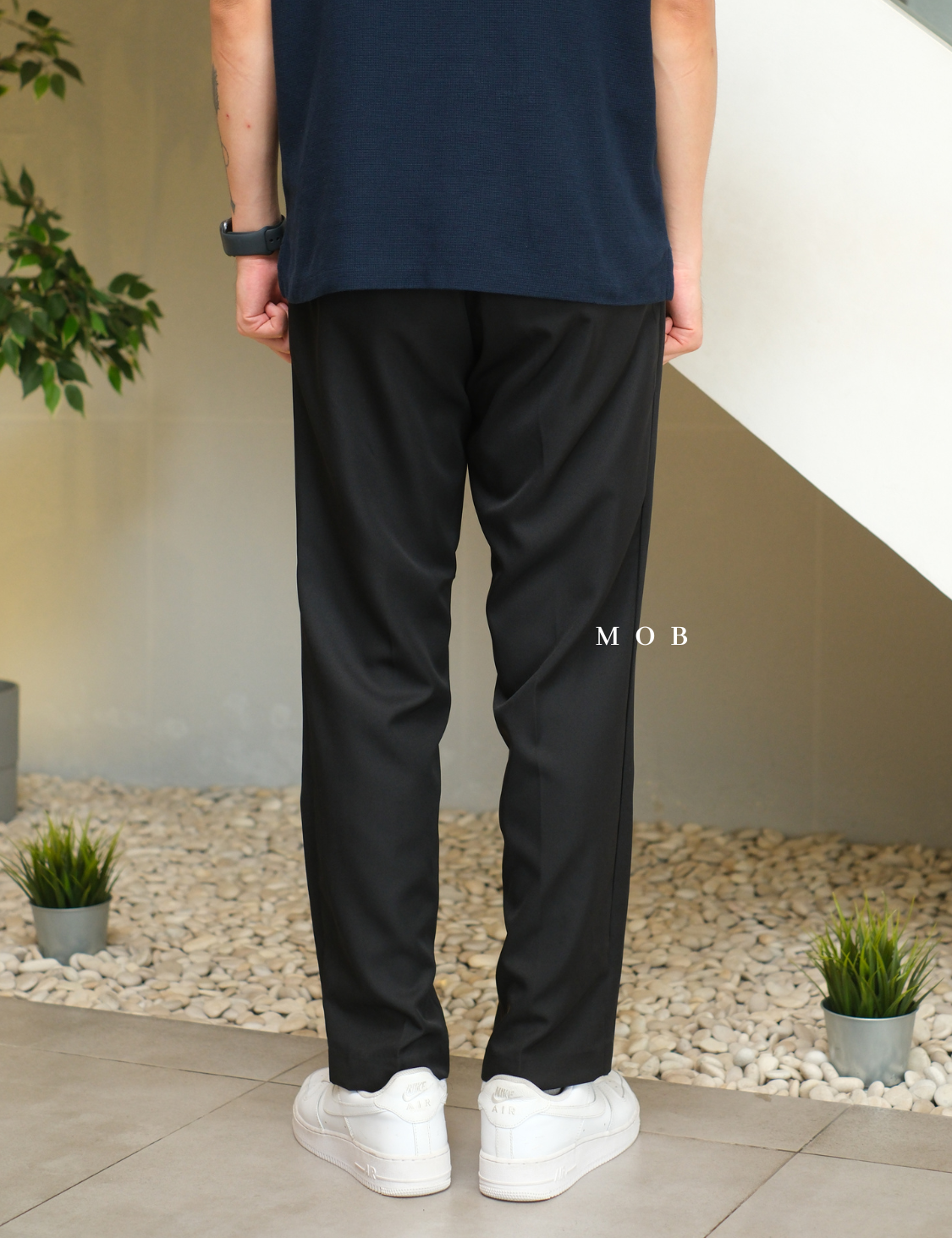 PEPT04001A MODERN Portfolio Pants Black