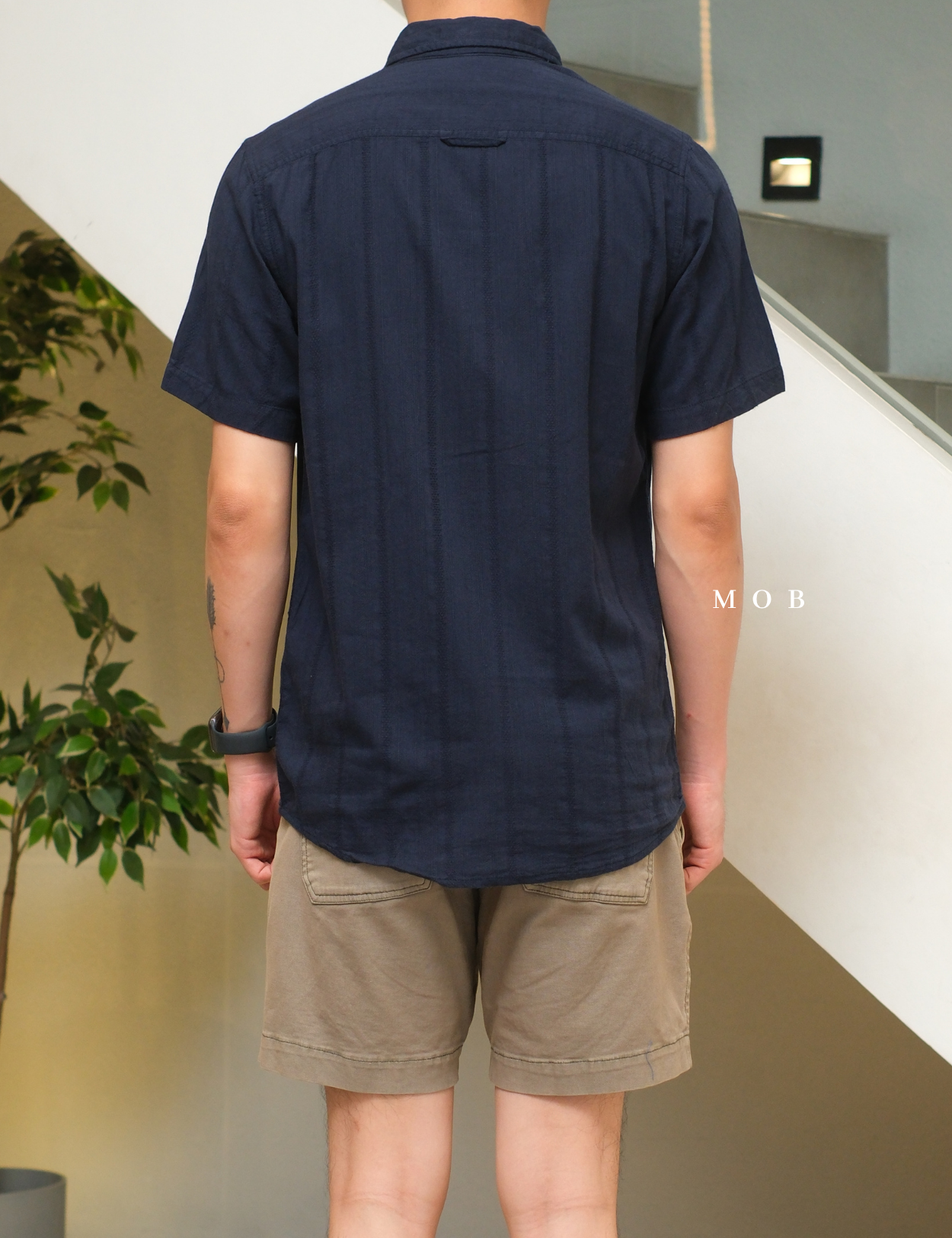 SUNSSS01001 Weston SS Shirt Midnight Navy
