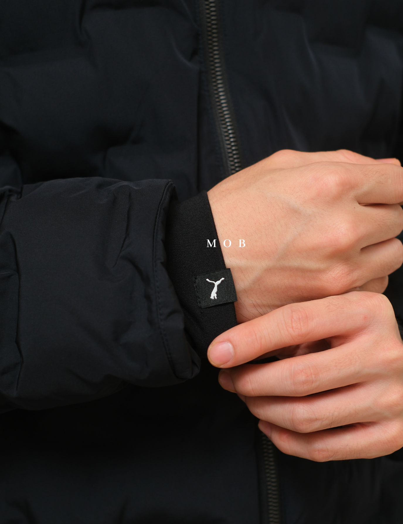 PMJ01001A Puma Tube Padding Jacket Navy