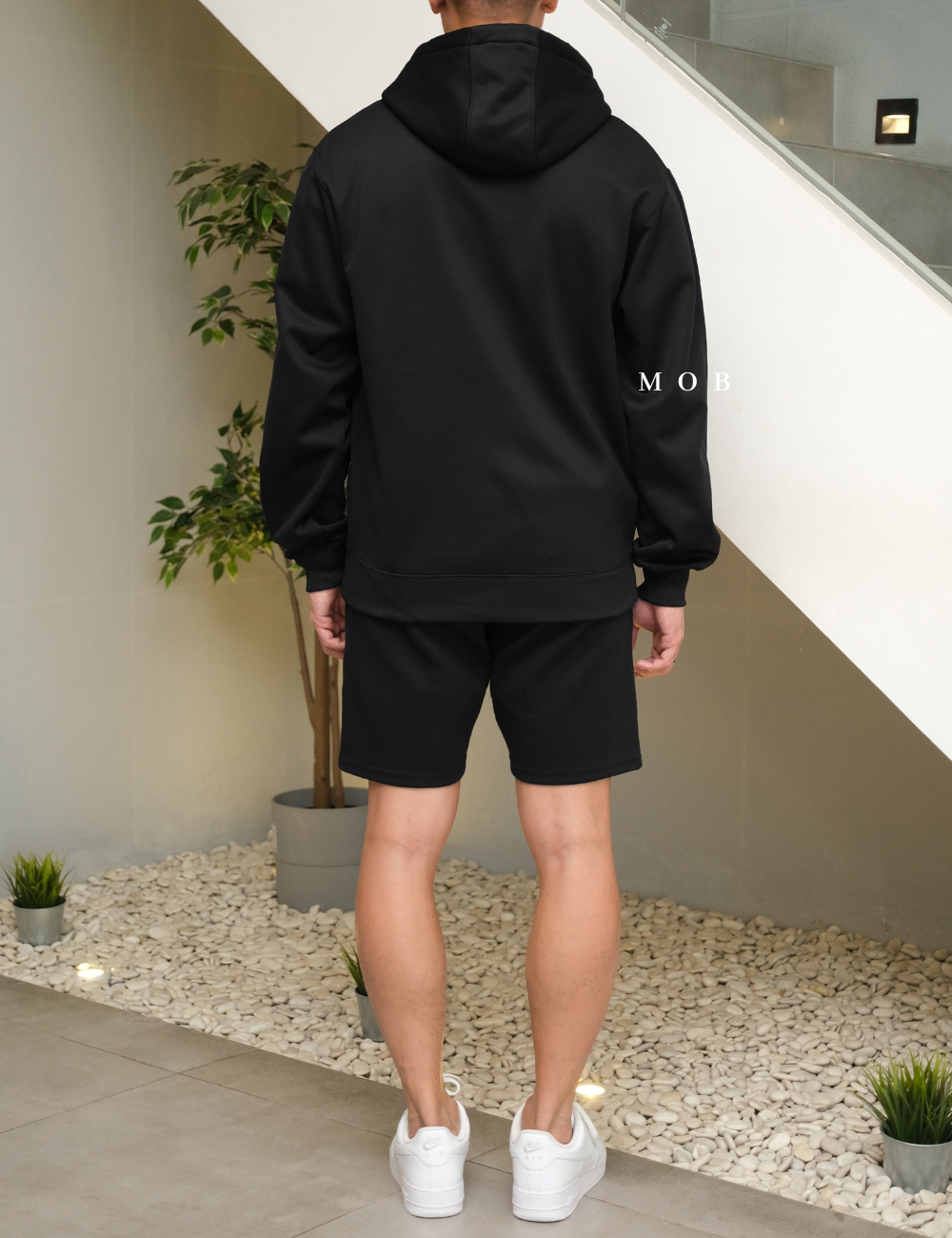 UAFZ01001 Fleece Full-Zip Hoodie Black