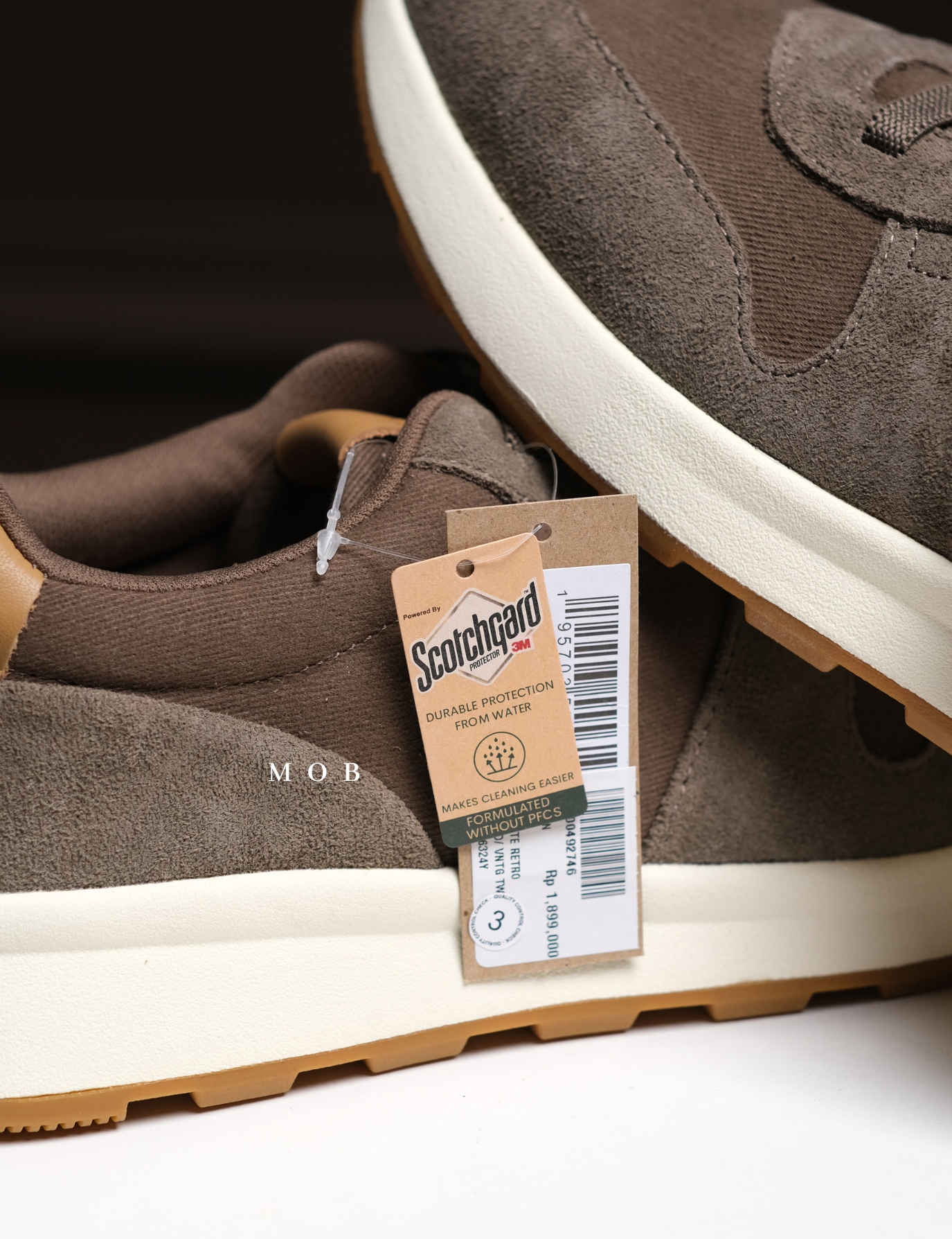 TMSSSH01003 TRVL LITE Retro Shoes Canteen Suede Vintage Twill