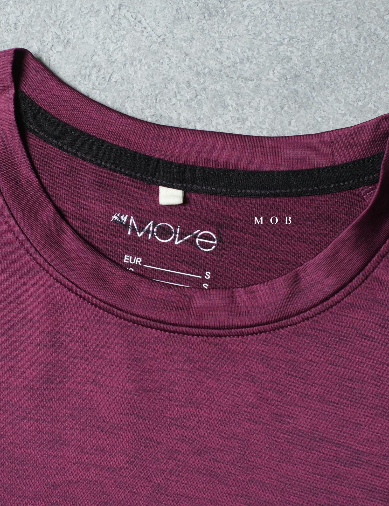 HMSST02001A DryMove SS Tee Purple Misty