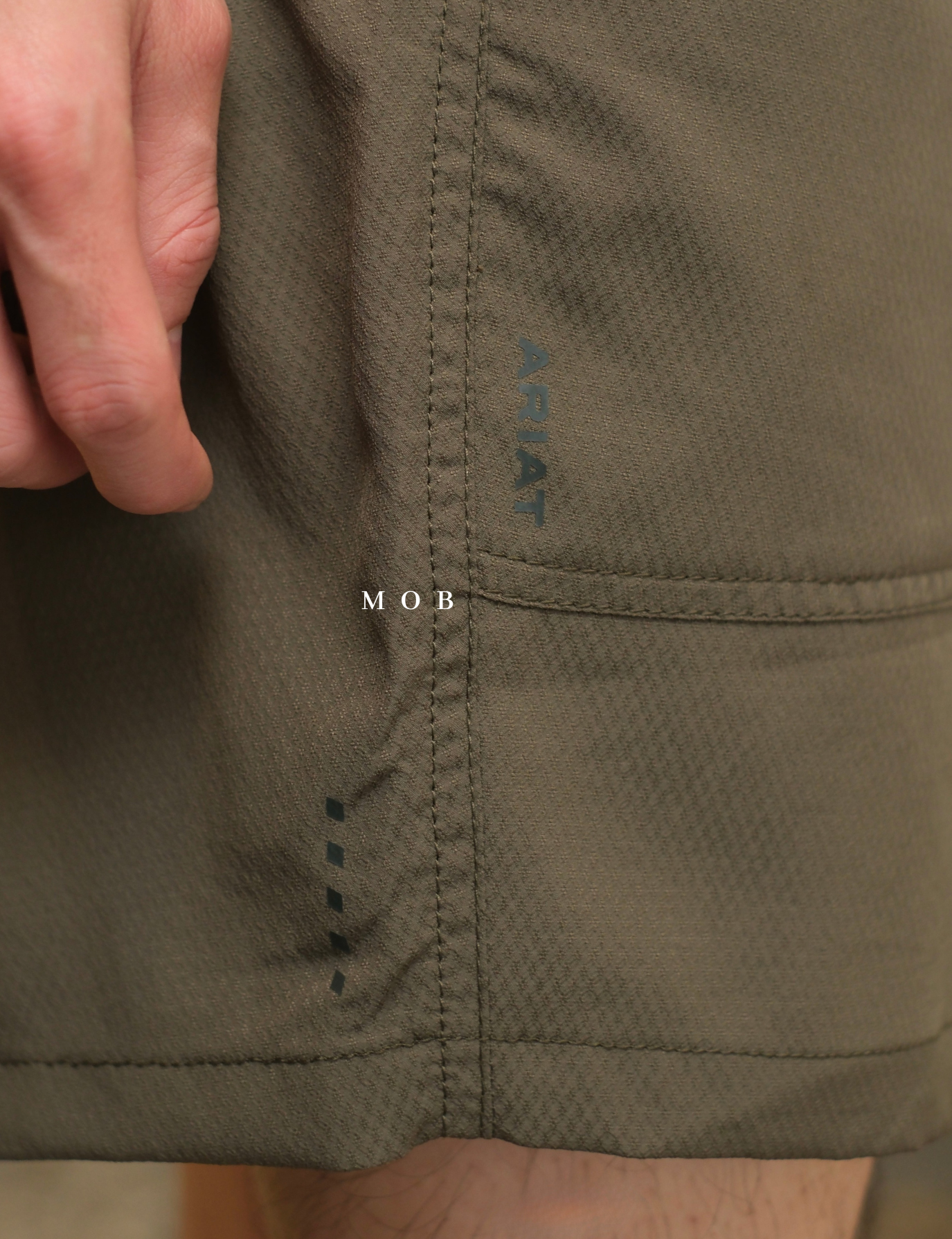 ARISR01003A Rebar Workflow Ultralight 5" Shorts Olive