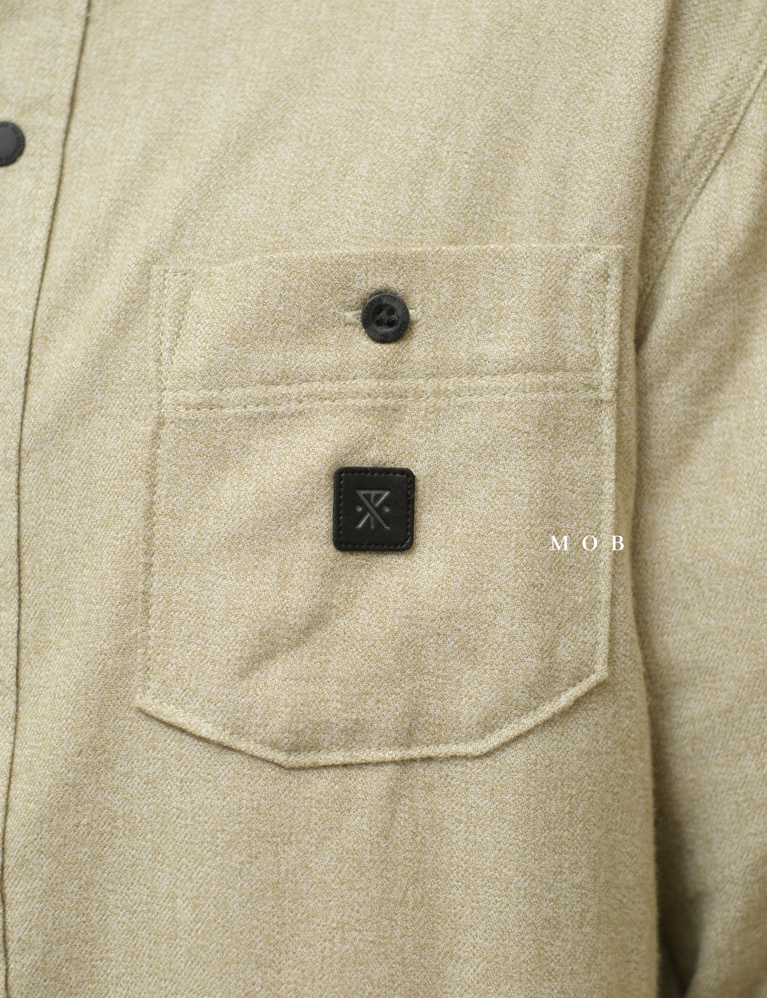 ROALSS02002A Nordsman Flannel LS Shirt Sage Green Misty
