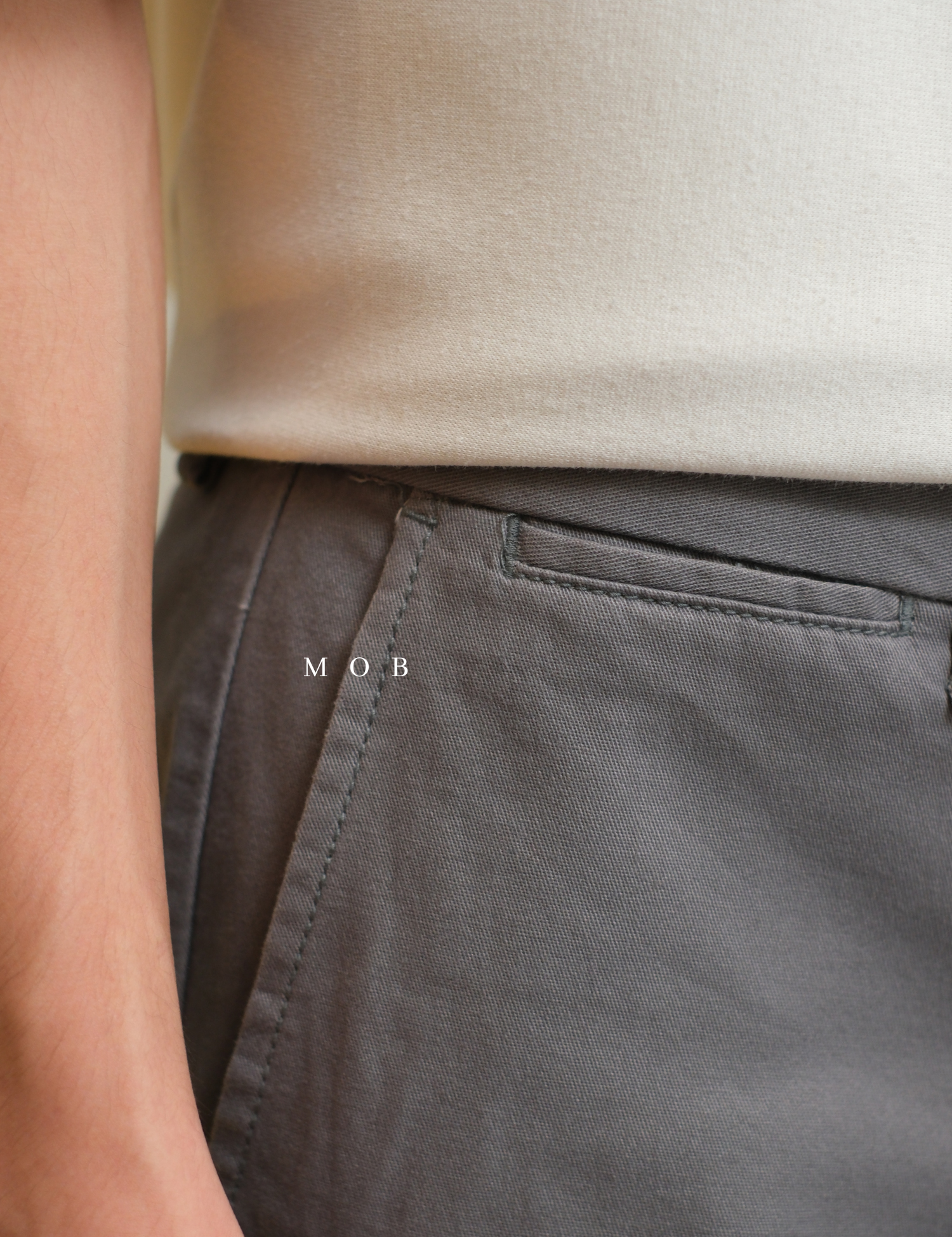 ONPT3001 Athletic Ultimate Built In Flex Chino Pants Grey