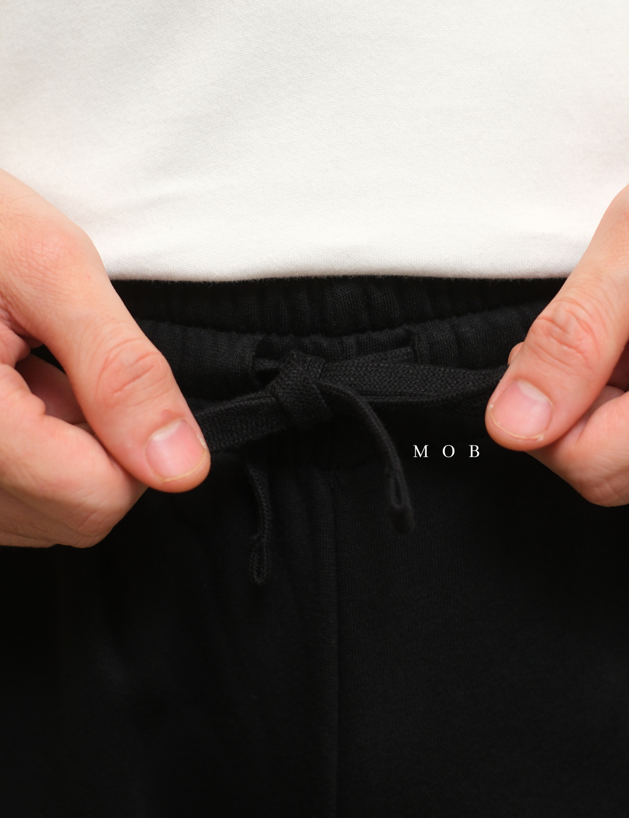 ANDJP01001 Basic Jogger Pants Black