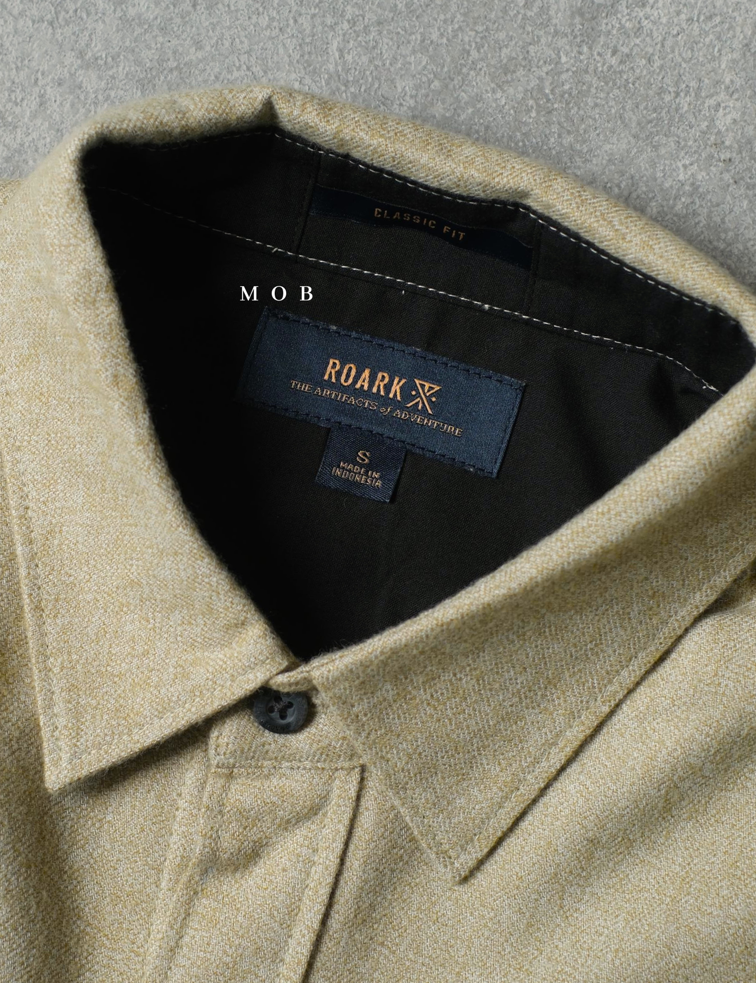 ROALSS02002A Nordsman Flannel LS Shirt Sage Green Misty