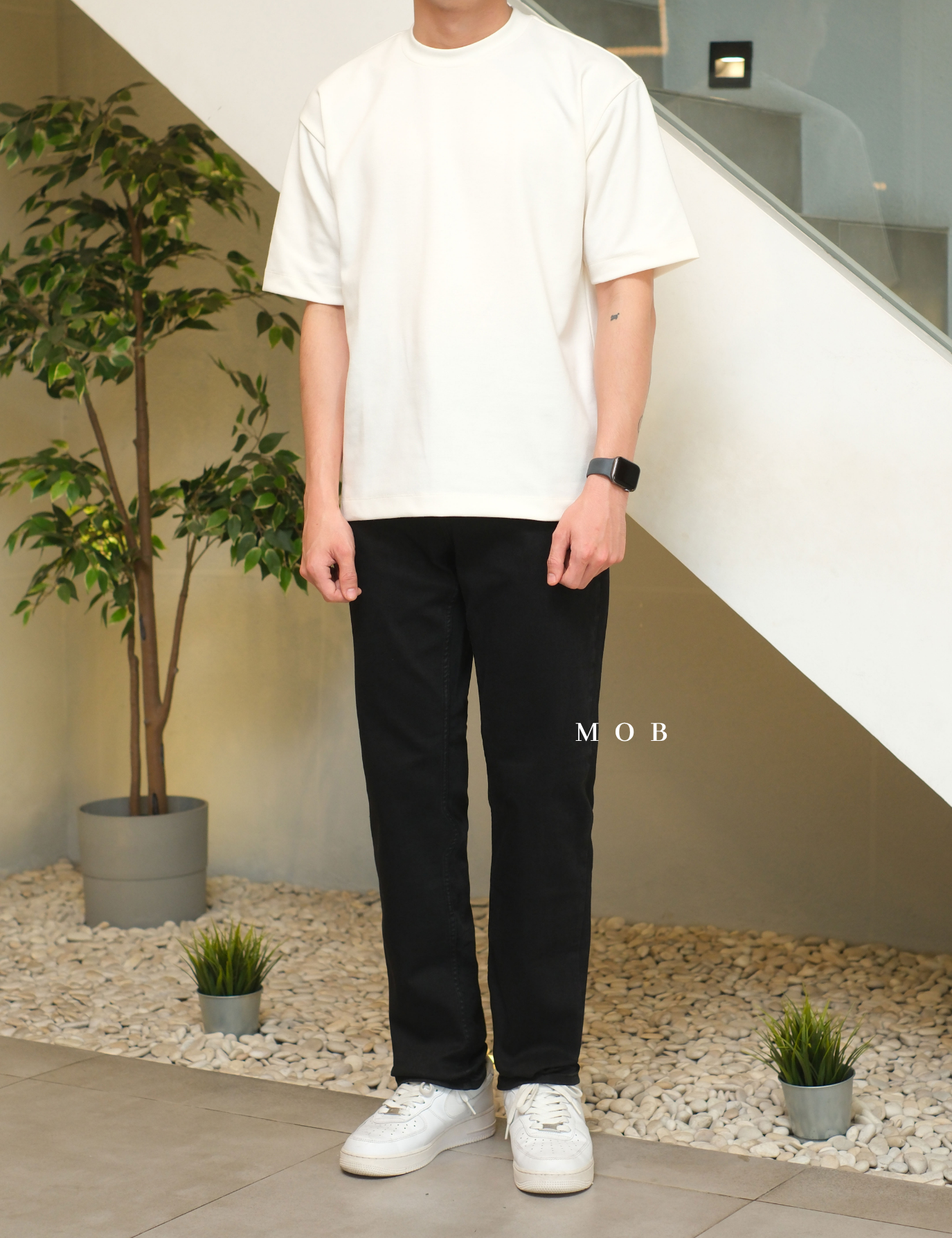 KCPT02002 Awearness Chillflex Slim Jeans Black