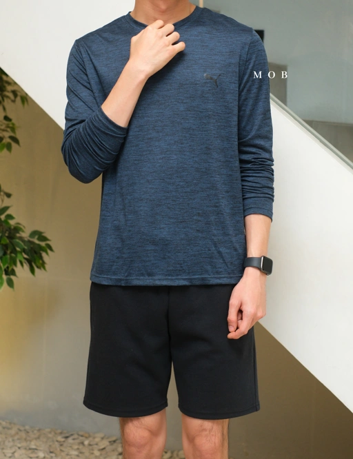 Image of PMBL03001A Warmcell Baselayer Side Logo Coastal Blue