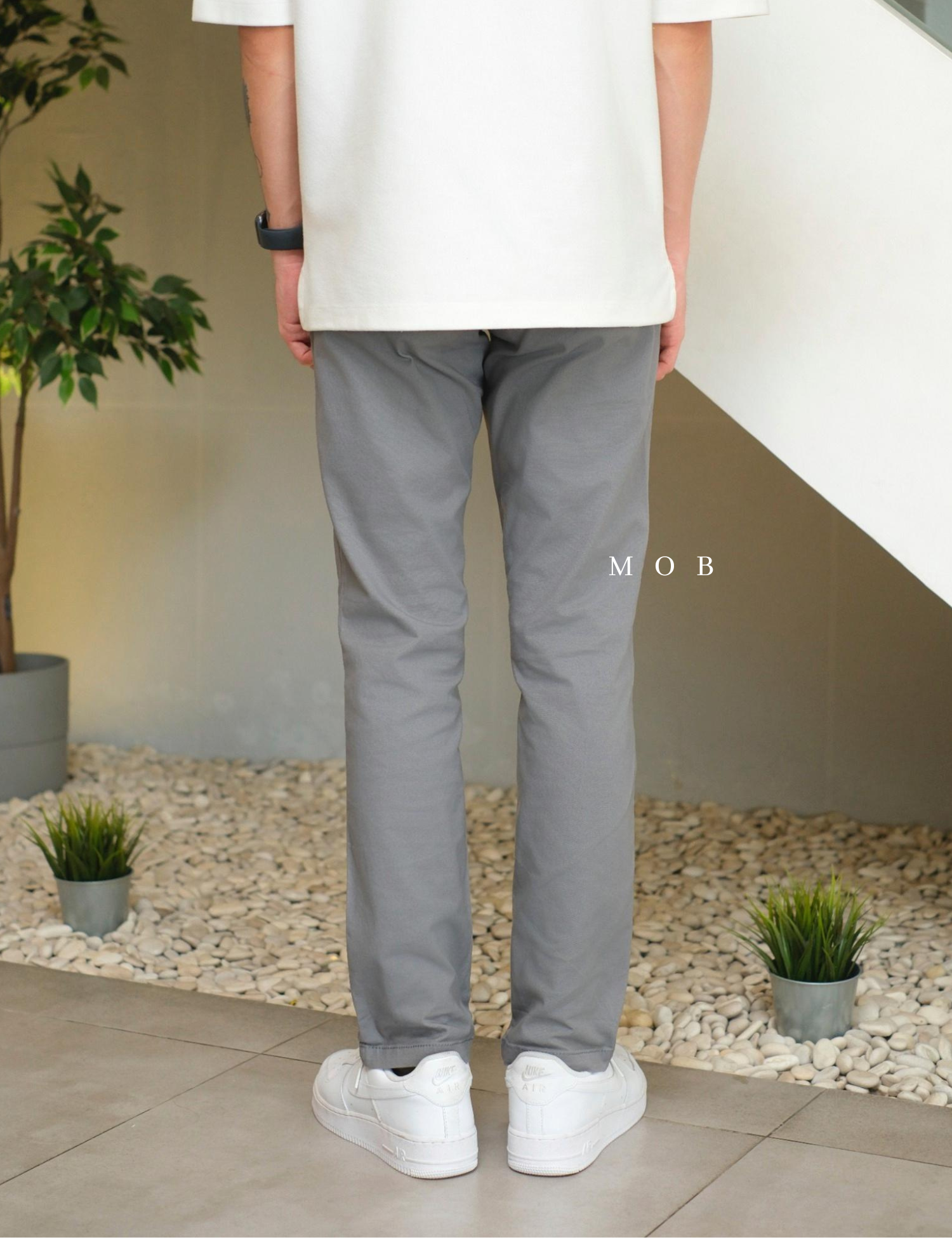ONPT3001 Athletic Ultimate Built In Flex Chino Pants Grey