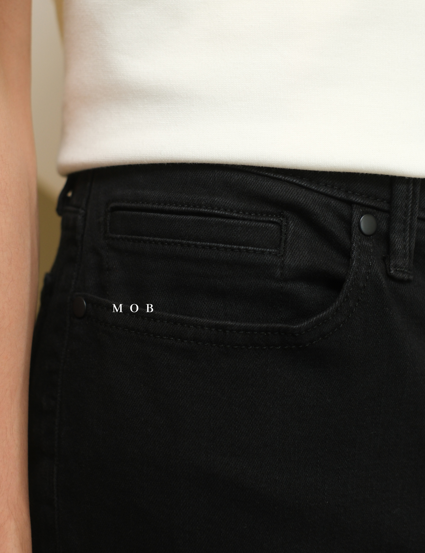 KCPT02002 Awearness Chillflex Slim Jeans Black
