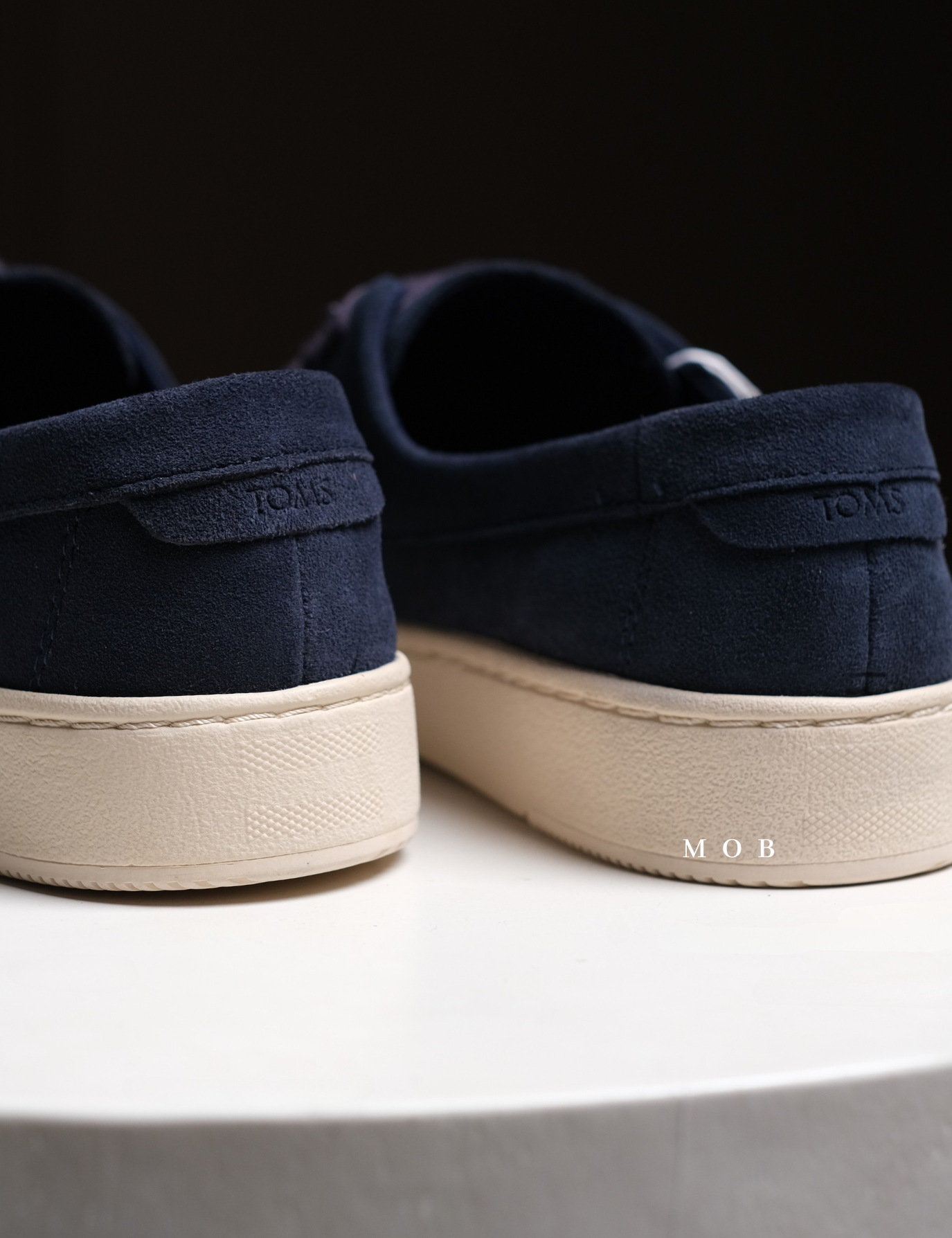 TMSSSH01006 TRVL LITE London Shoes Navy Suede