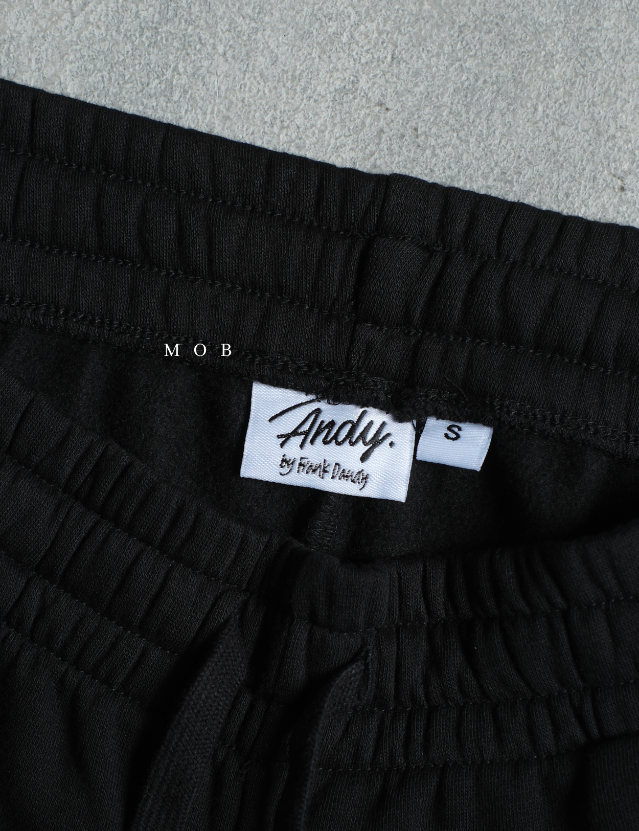 ANDJP01001 Basic Jogger Pants Black