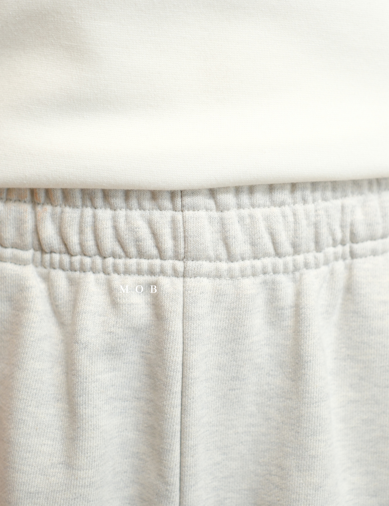 PTDSR01001I Basic Sweatshorts Light Grey Misty