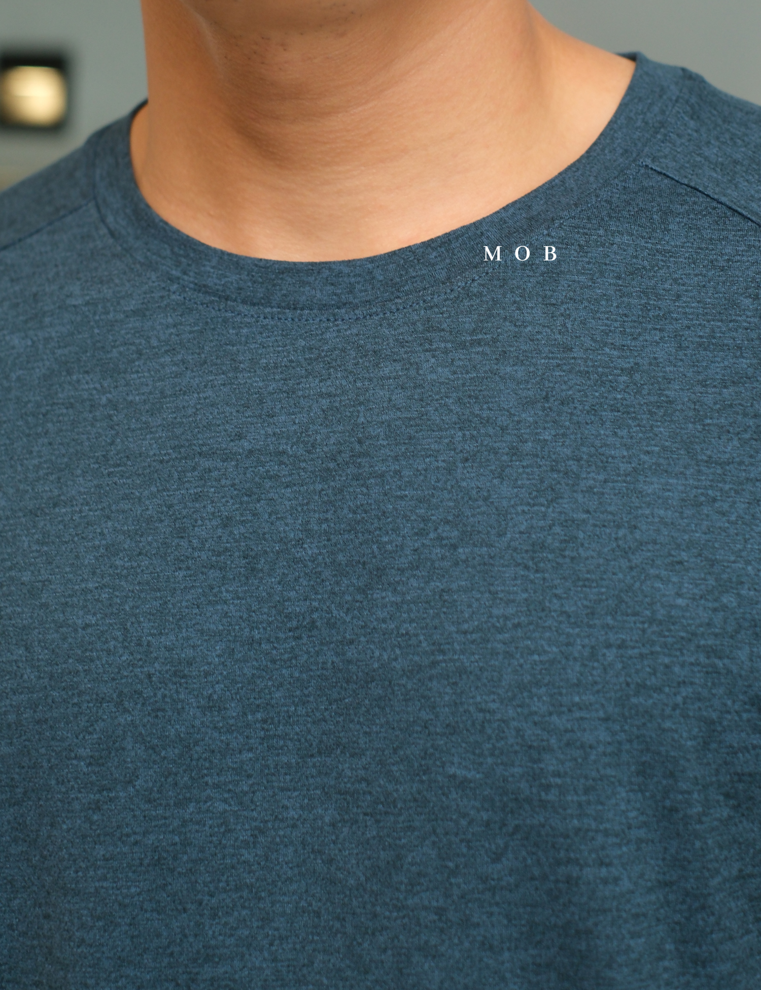 AKSST01001 Active SS Tee Navy Misty