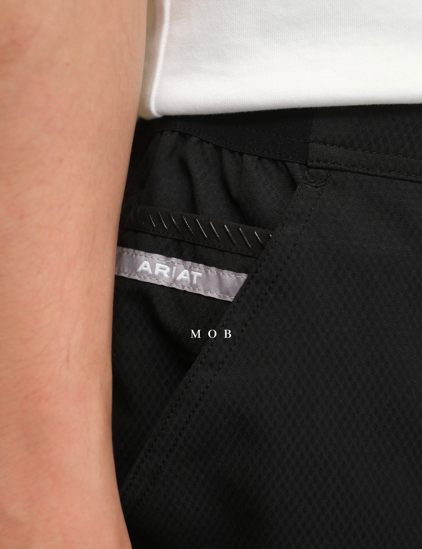 ARISR01003B Rebar Workflow Ultralight 5" Shorts Black