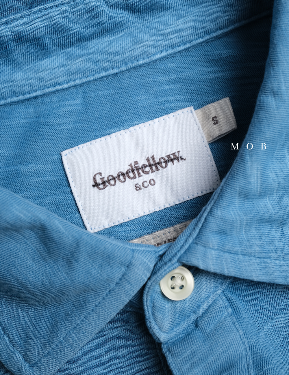 GFPS07002F Basic Polo Tee Sea Blue 