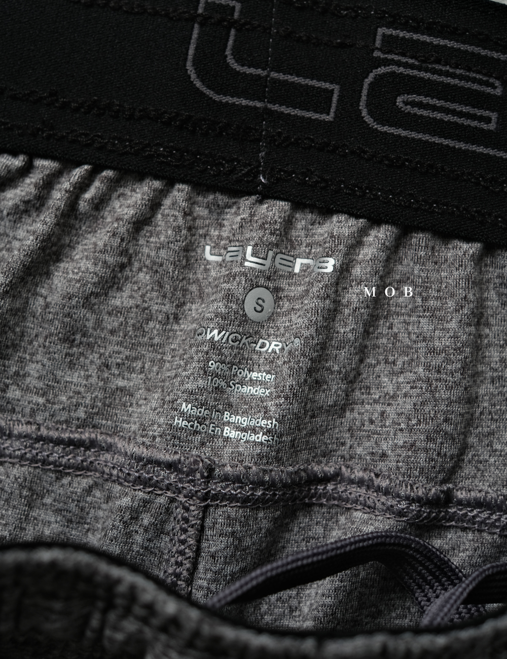 LAYSR01003 Short Inseam 9 Grey Misty