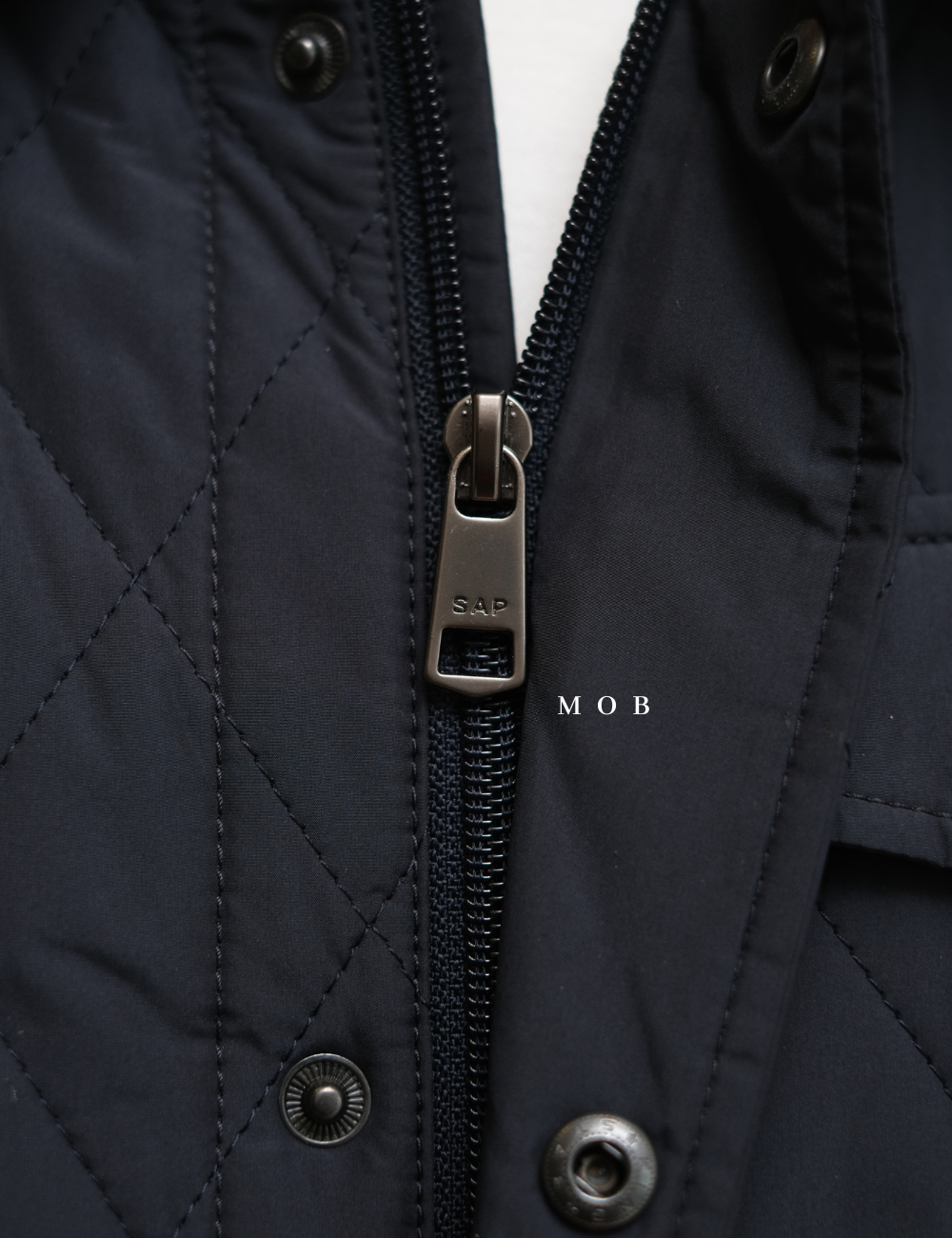 SPJ01001 Quilted Jacket Navy