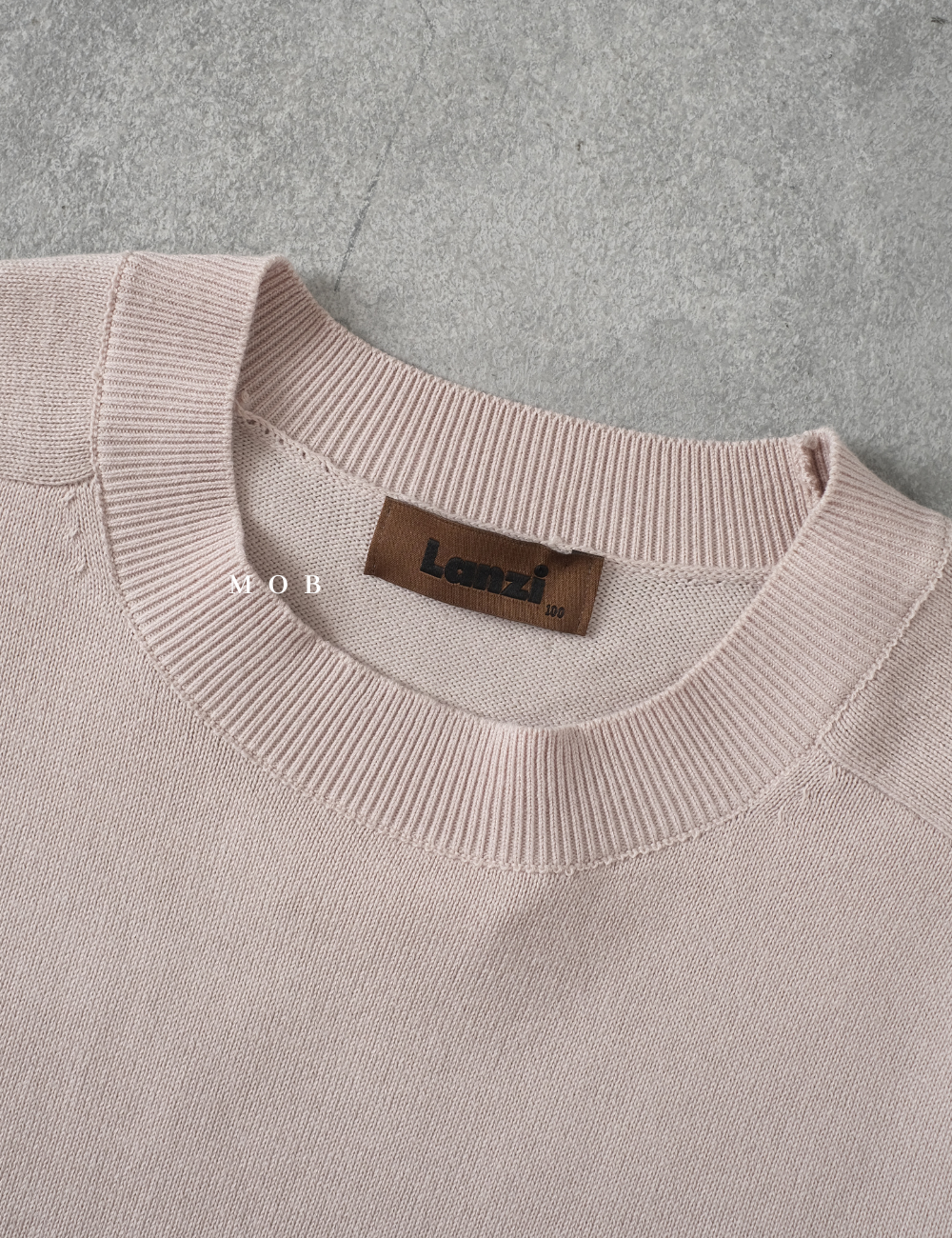 LZSW01001 Supima Basic Sweatshirt Khaki