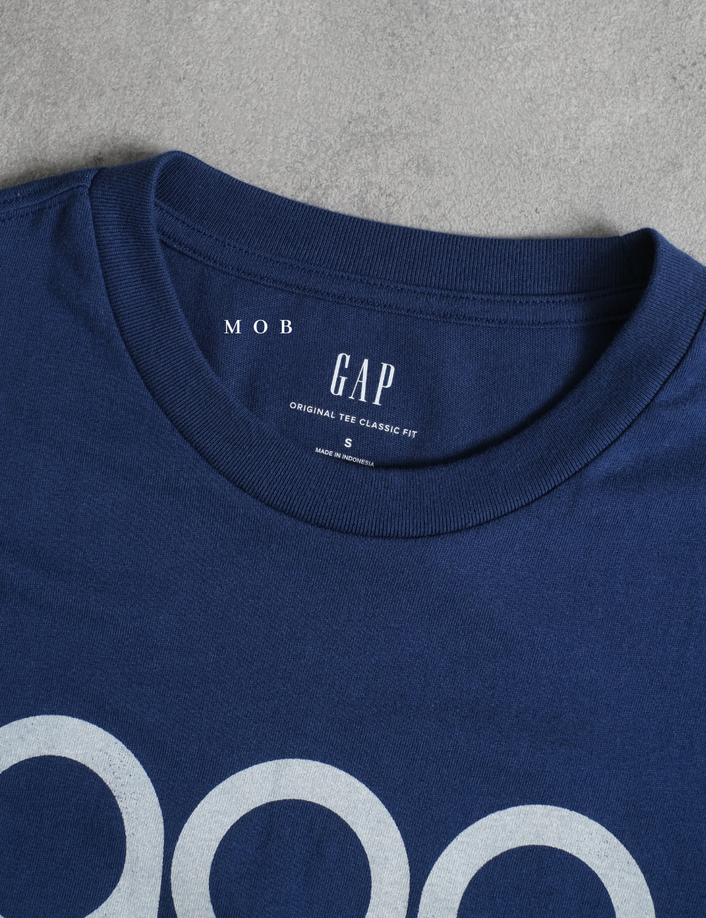 GPSST1901 Colorblock Logo SS Tee Blue