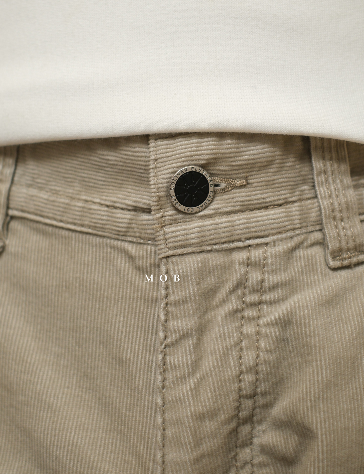 SOPT03001 Regular Corduroy Pants Beige