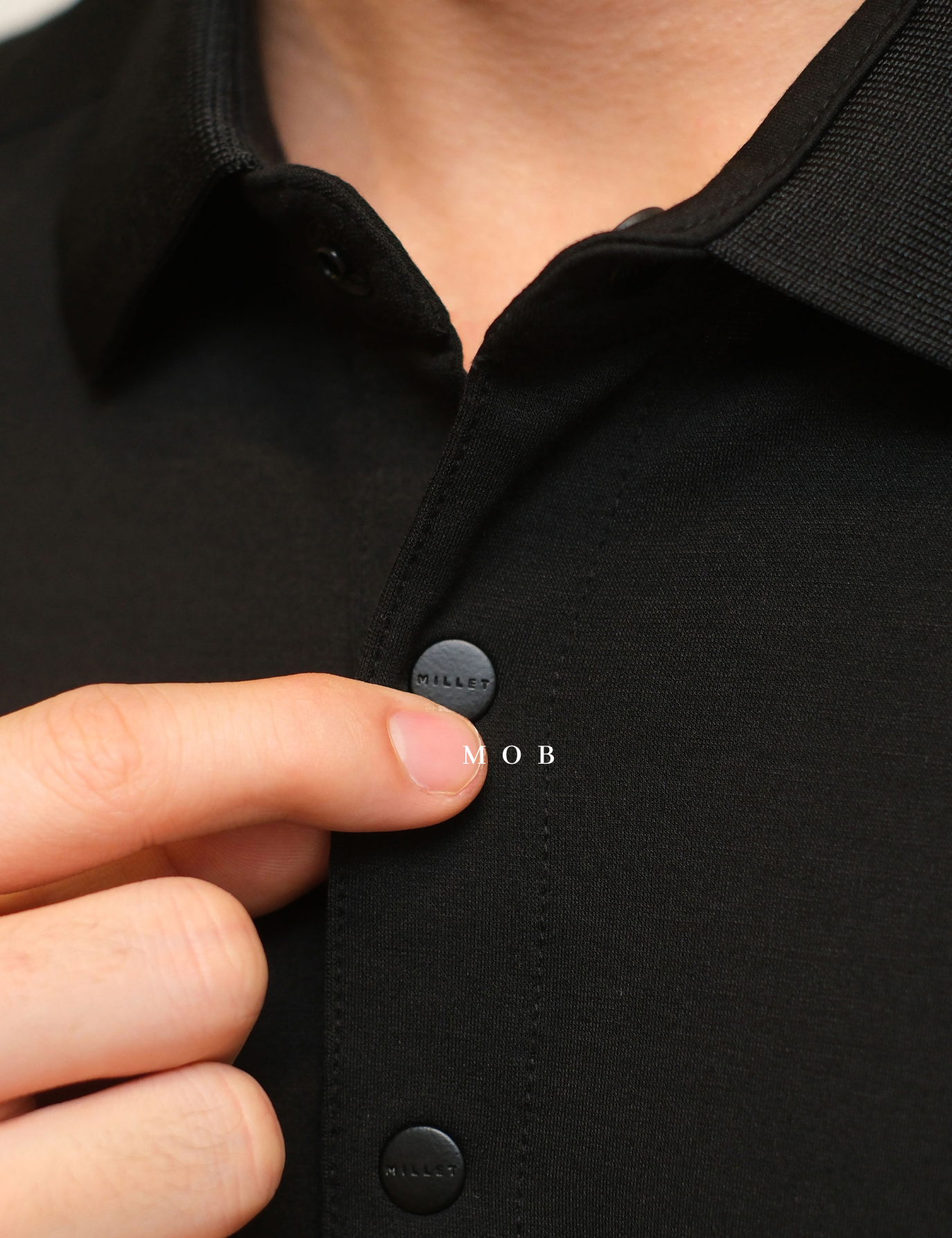 MIL01SSP001-003 Performance SS Polo Black
