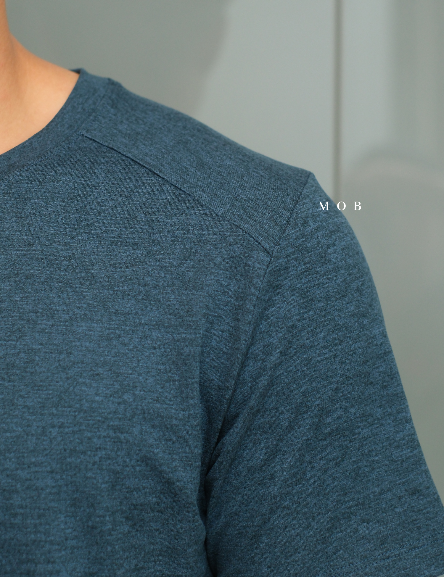 AKSST01001 Active SS Tee Navy Misty