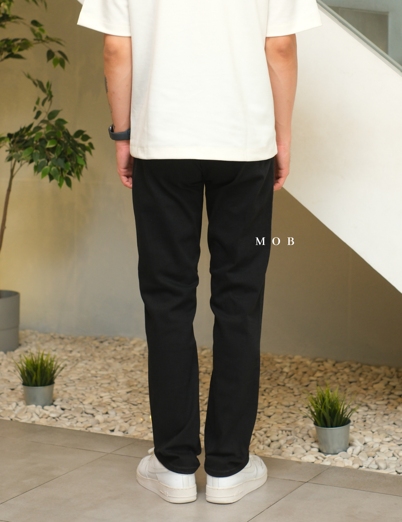 KCPT02002 Awearness Chillflex Slim Jeans Black
