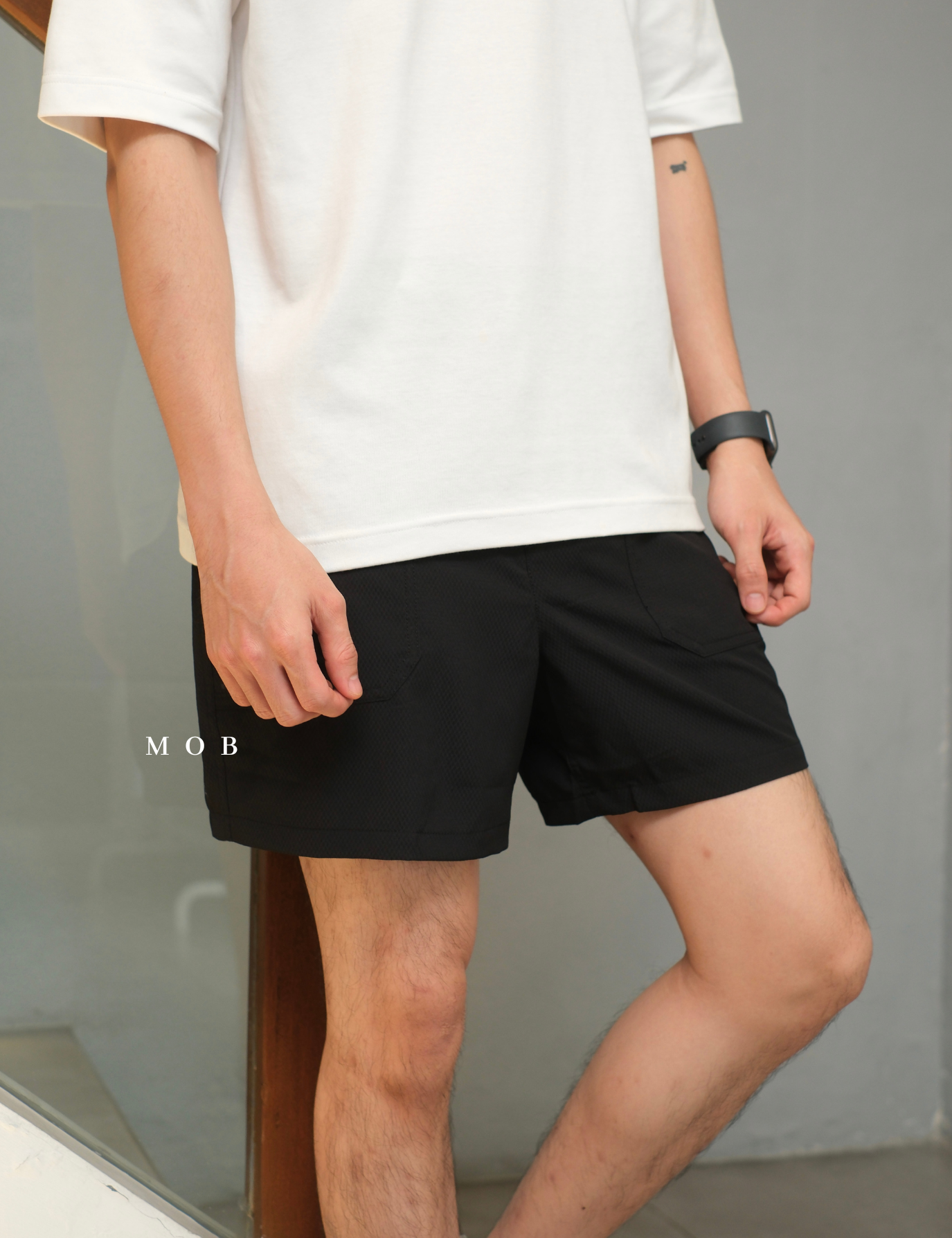 ARISR01003B Rebar Workflow Ultralight 5" Shorts Black