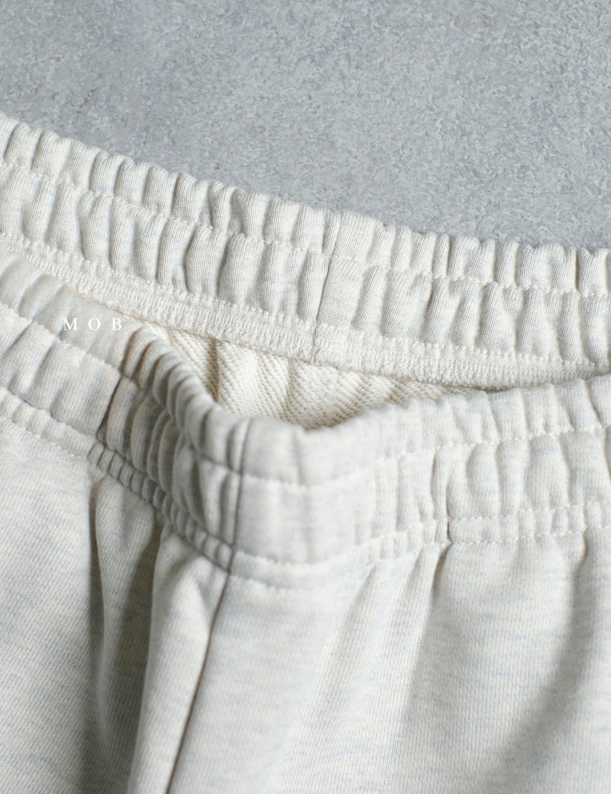 PTDSR01001I Basic Sweatshorts Light Grey Misty