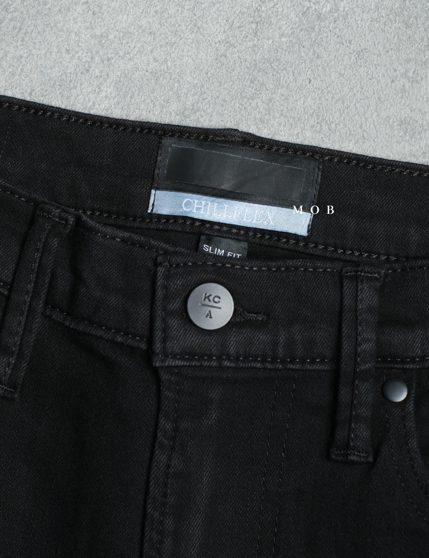KCPT02002 Awearness Chillflex Slim Jeans Black