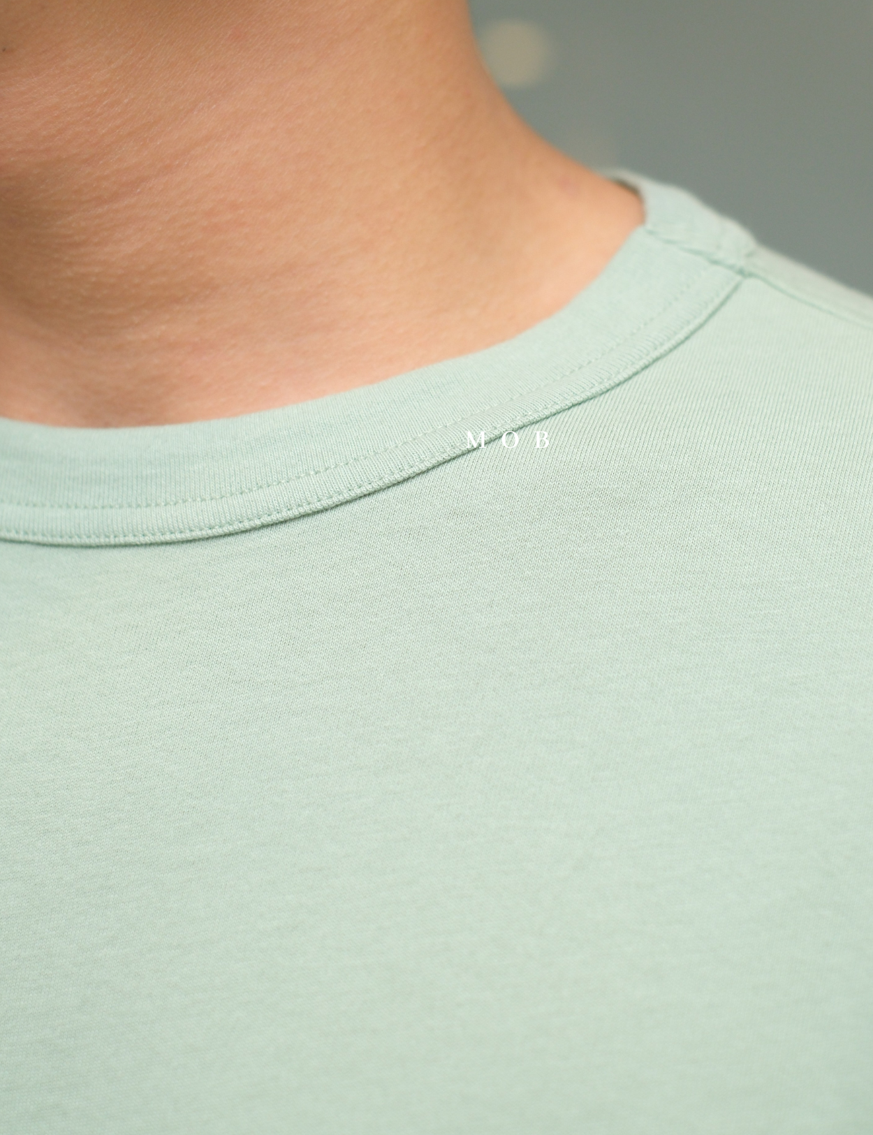 CHMPSST2403M C Small Logo SS Tee Light Green