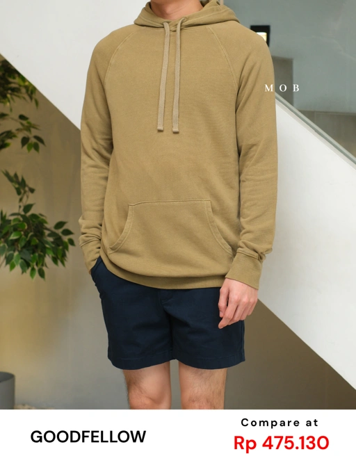 Image of [BEST DEALS!] GFHOD01001C Pullover Hoodie Moss Green