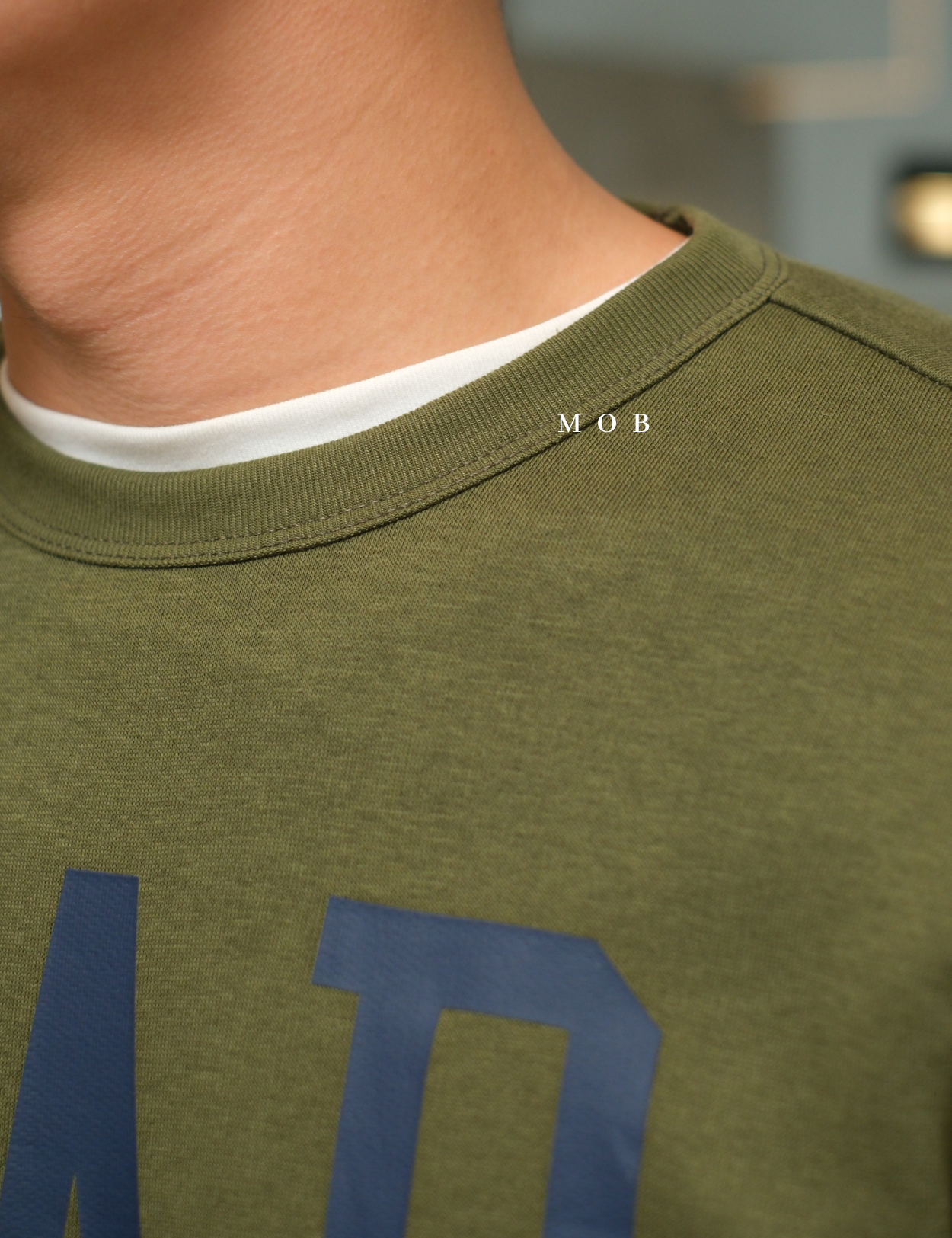 GPSW01002B Big Logo Sweatshirt Olive
