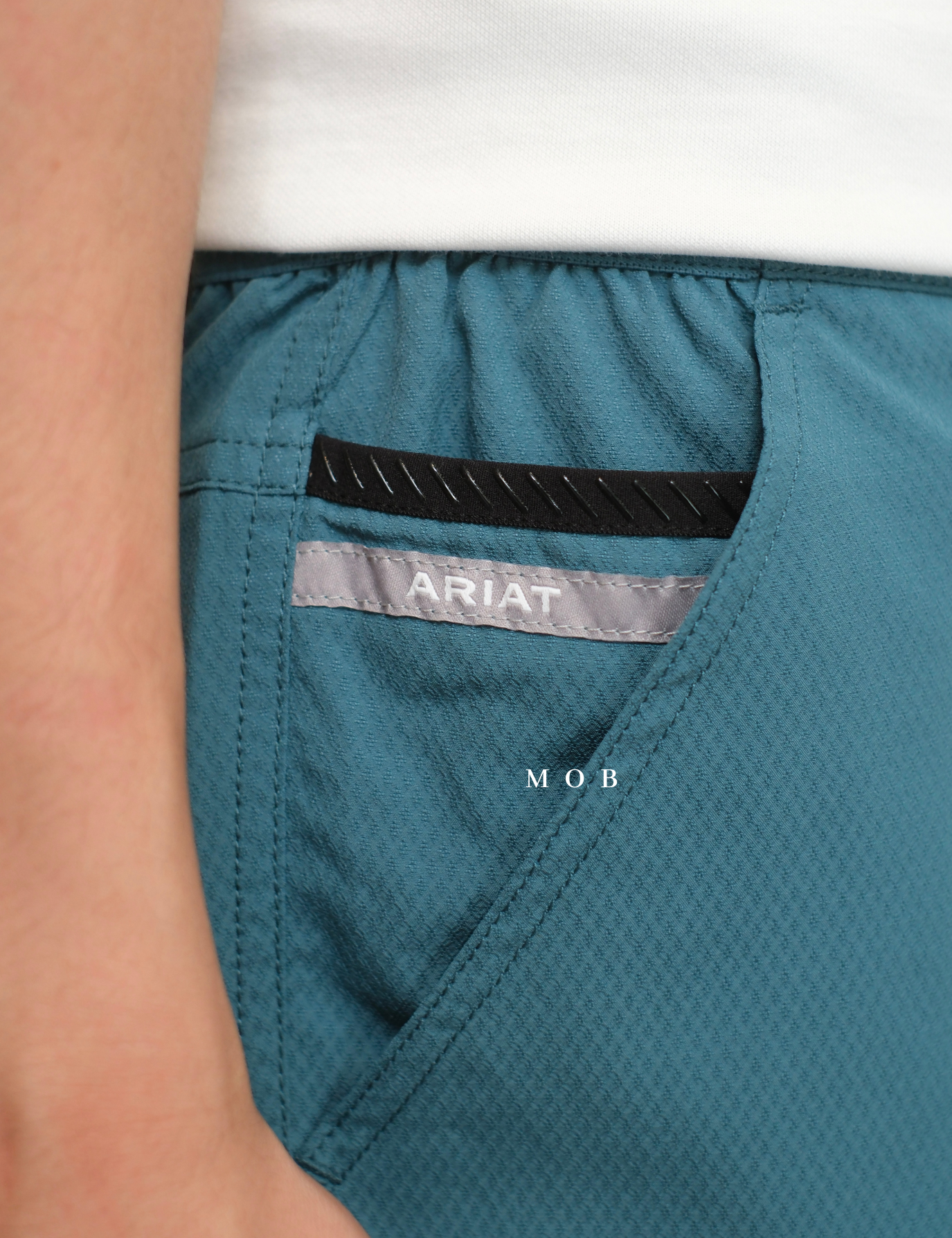 ARISR01003C Rebar Workflow Ultralight 5" Shorts Jade Green