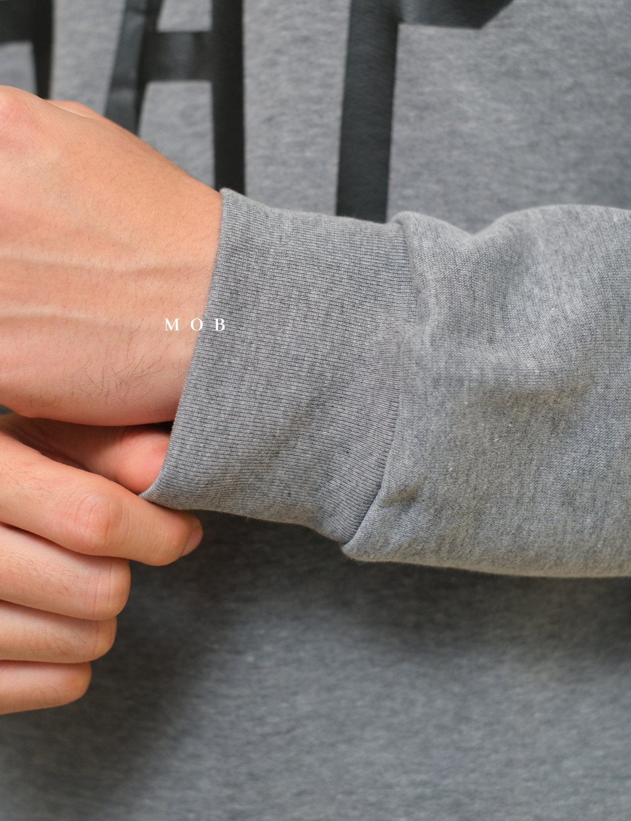 GPSW01002D Big Logo Sweatshirt Grey