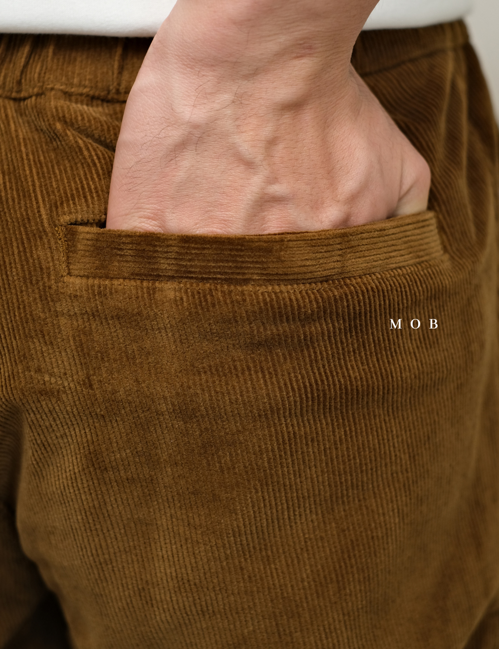 SOJP01001 Corduroy Jogger Pants Brown