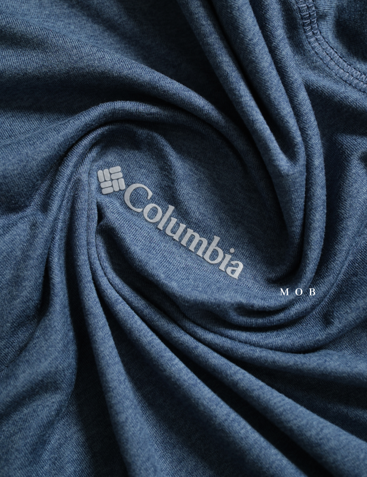 CLMPSS01002 Tech Trail Polo F24 SS Blue Grey