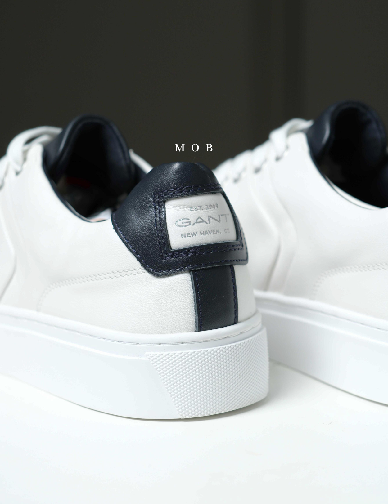 GNTSH01001 Mc Julien Sneakers White Deep Ocean