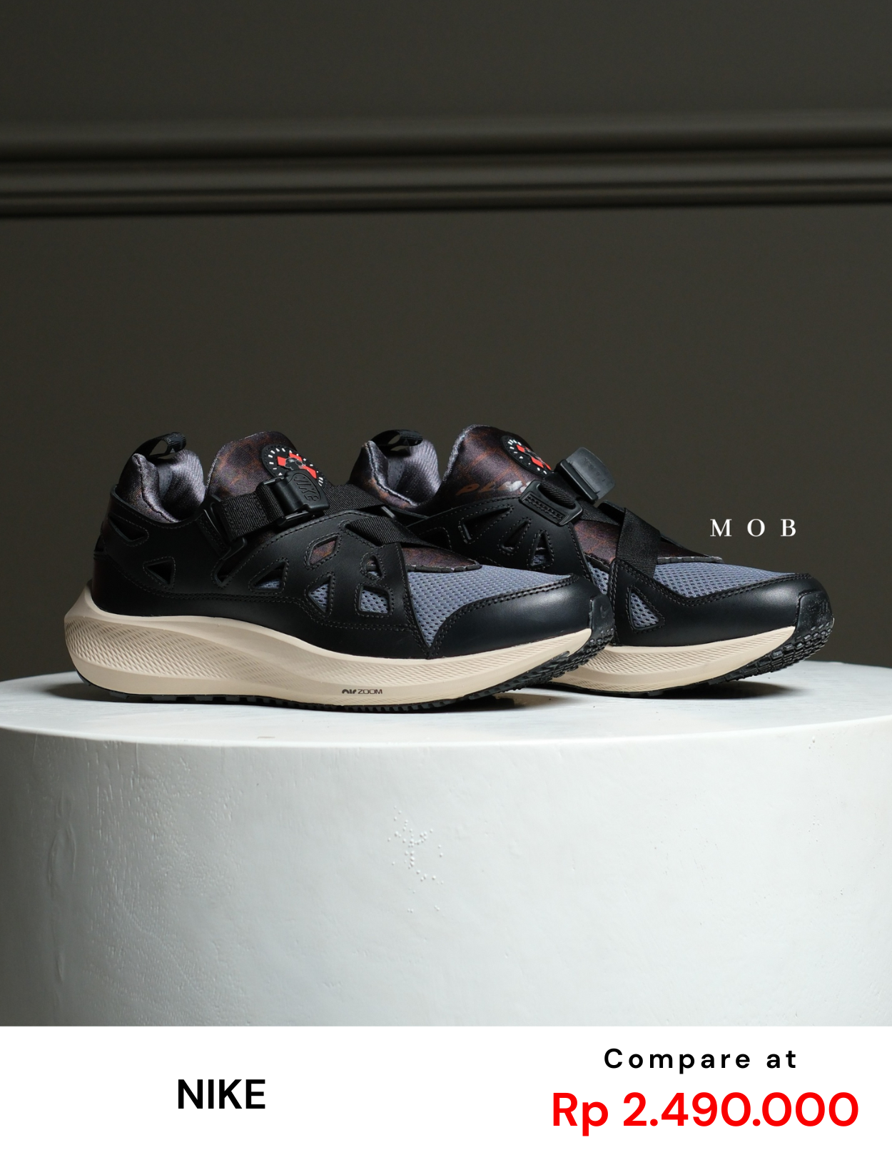 NKSSH03025B Patta x Air Huarache 20Y24 Shoes Black Cool Grey (40 ONLY)