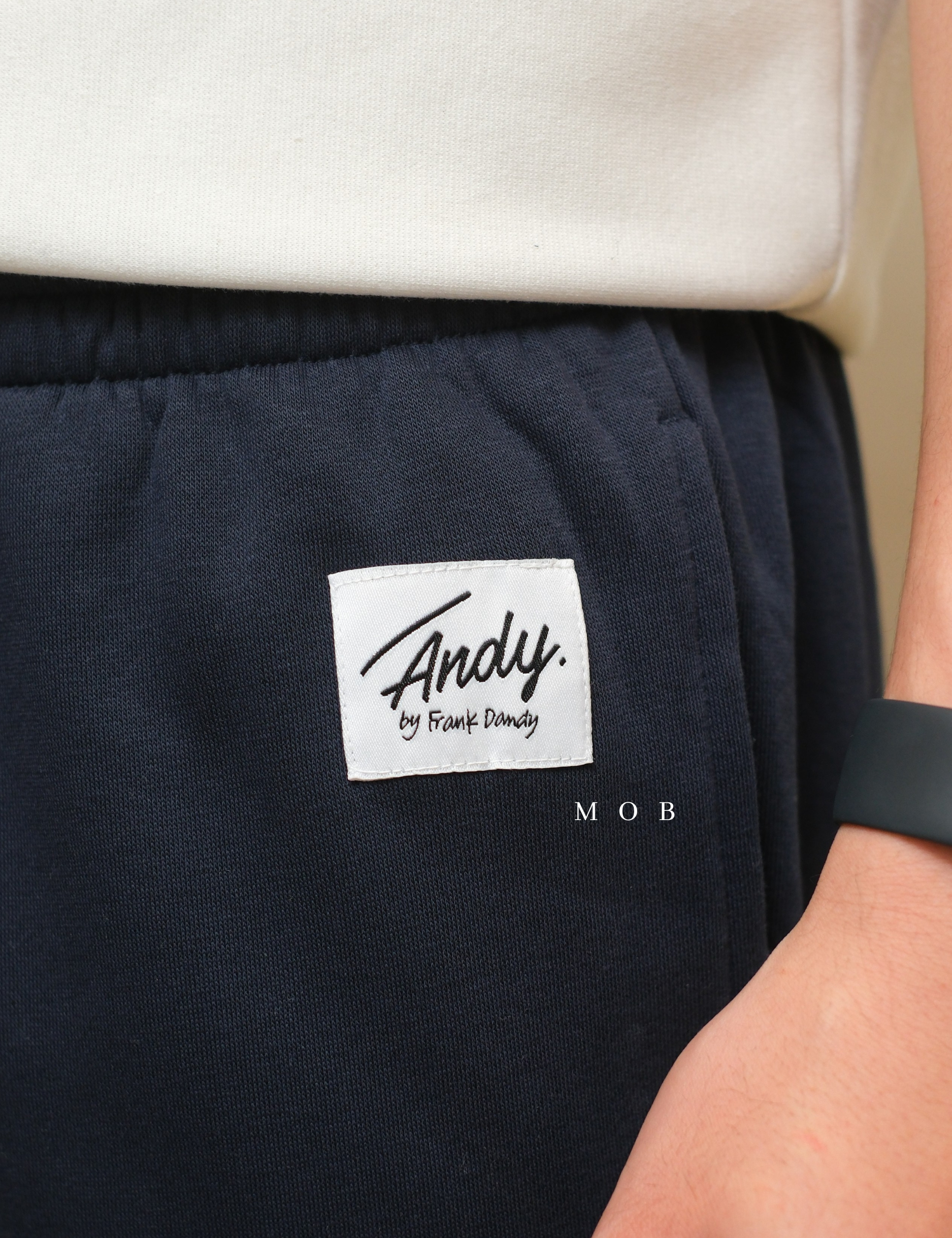 ANDSP01004 Basic SWEATPANTS Navy