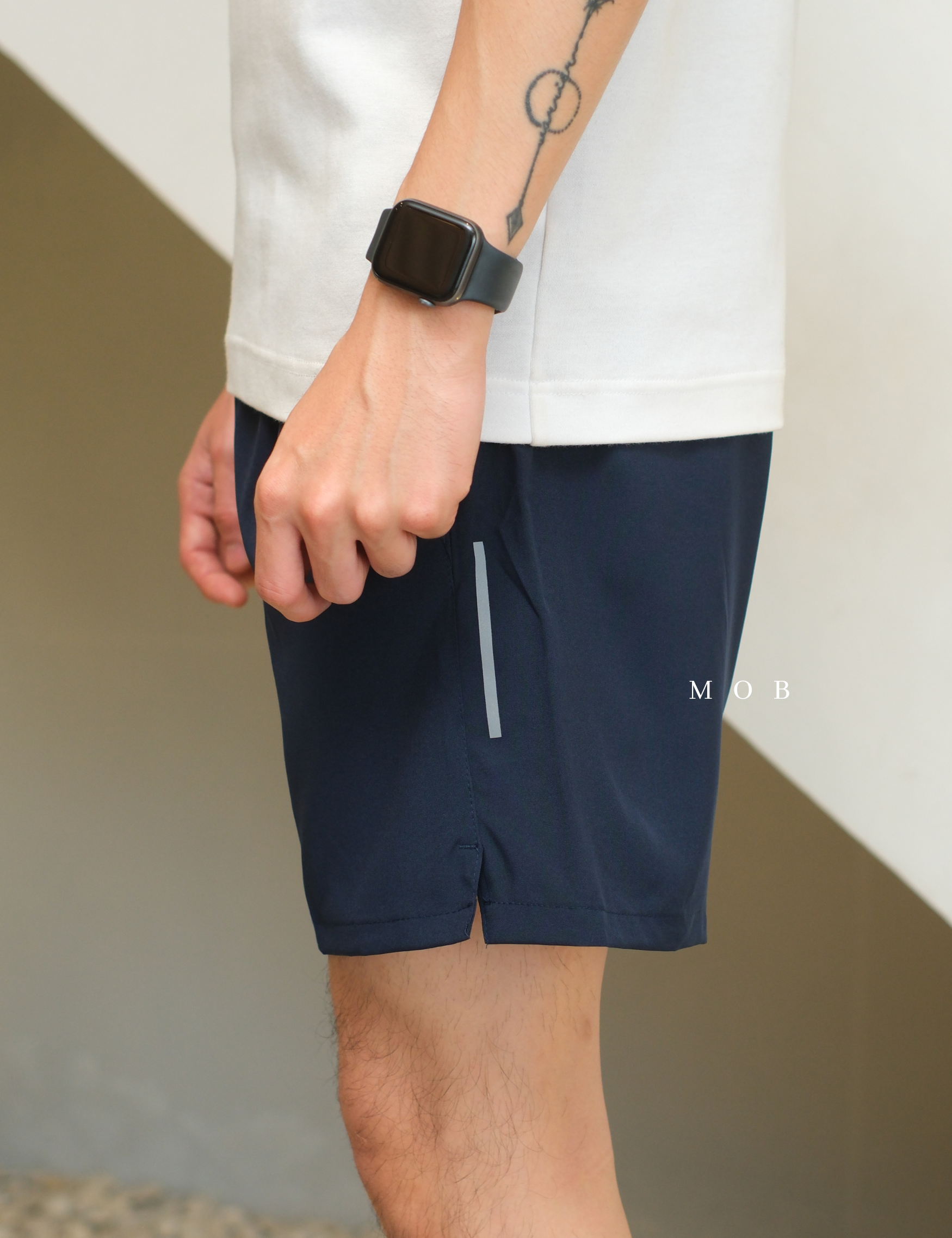 AKSR01002 Active Woven Shorts Navy