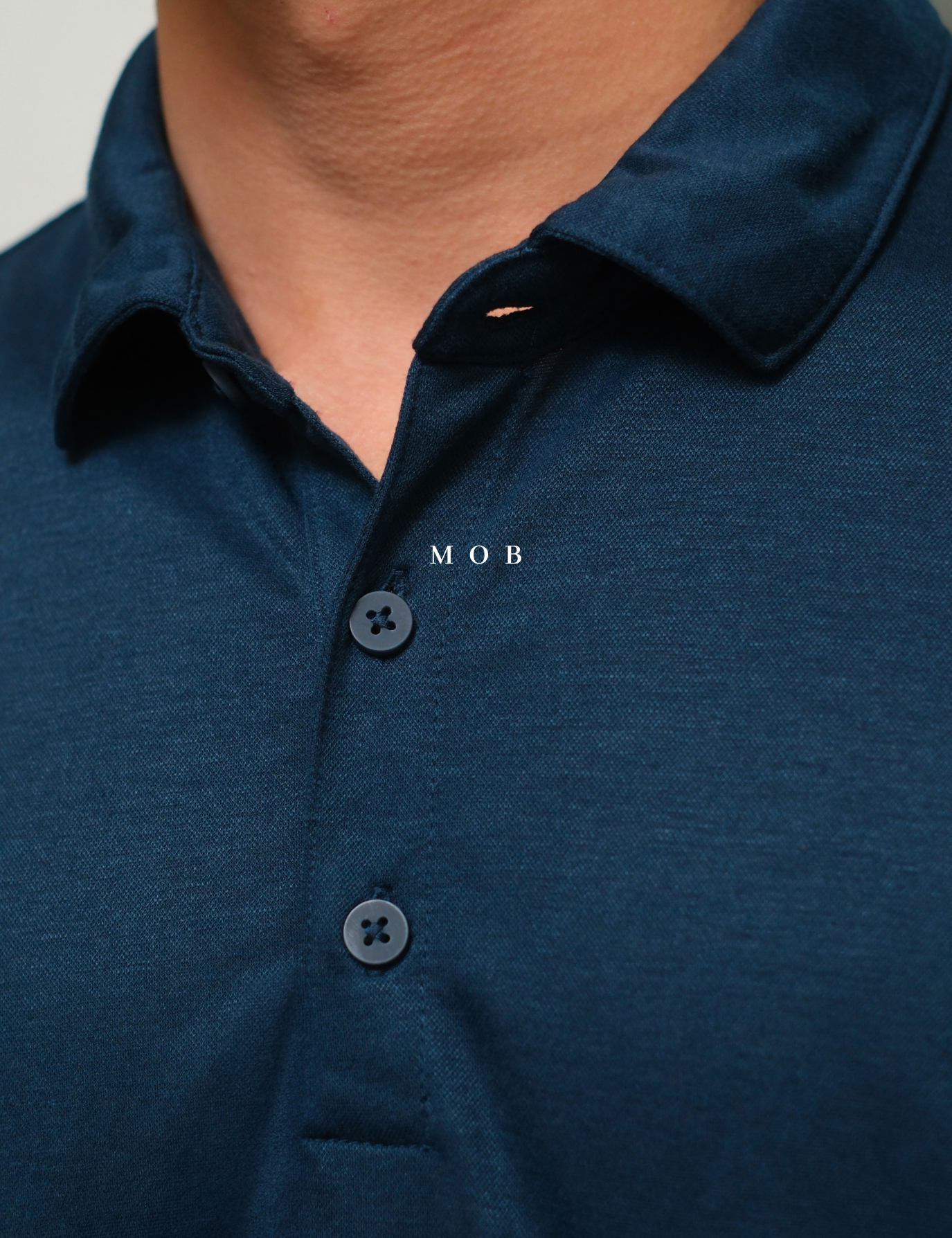 APTPLS01002 Premier Flex LS Polo Navy