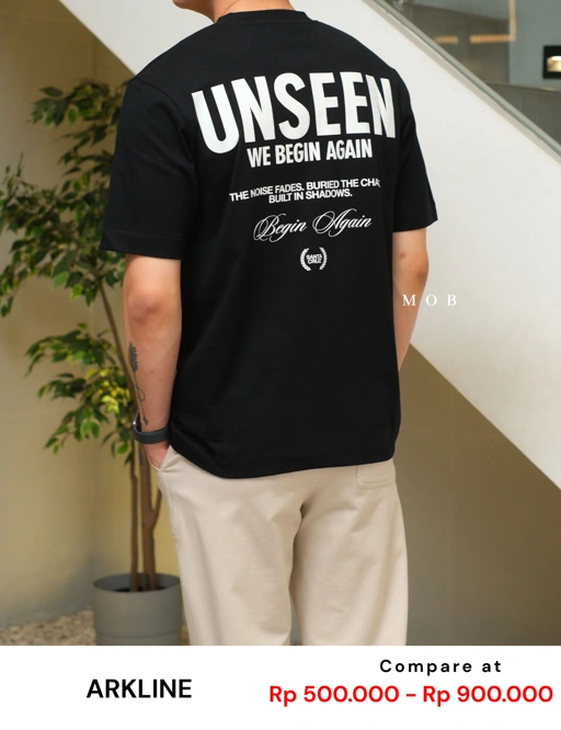 Image of ARK01SST054 Unseen T-shirt Obsidian Black