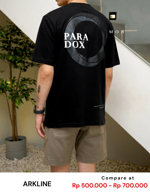 ARK01SST025 Paradox T-shirt Obsidian Black