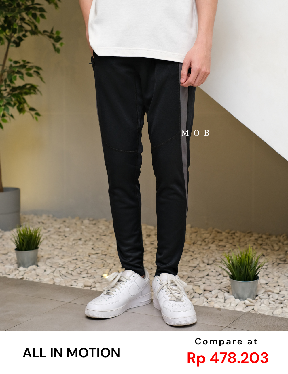 AIMPT04001 Track Pants Black