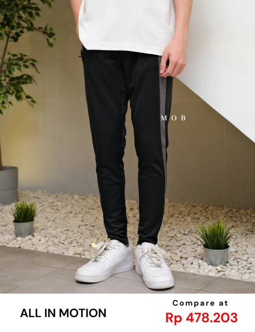 Image of AIMPT04001 Track Pants Black 