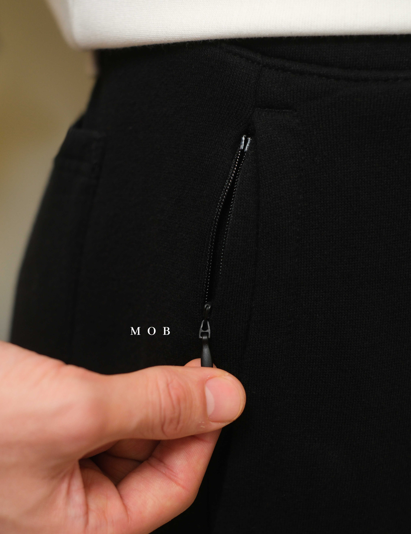 ARSP01001A Cloud Soft Baggy Sweatpants Black