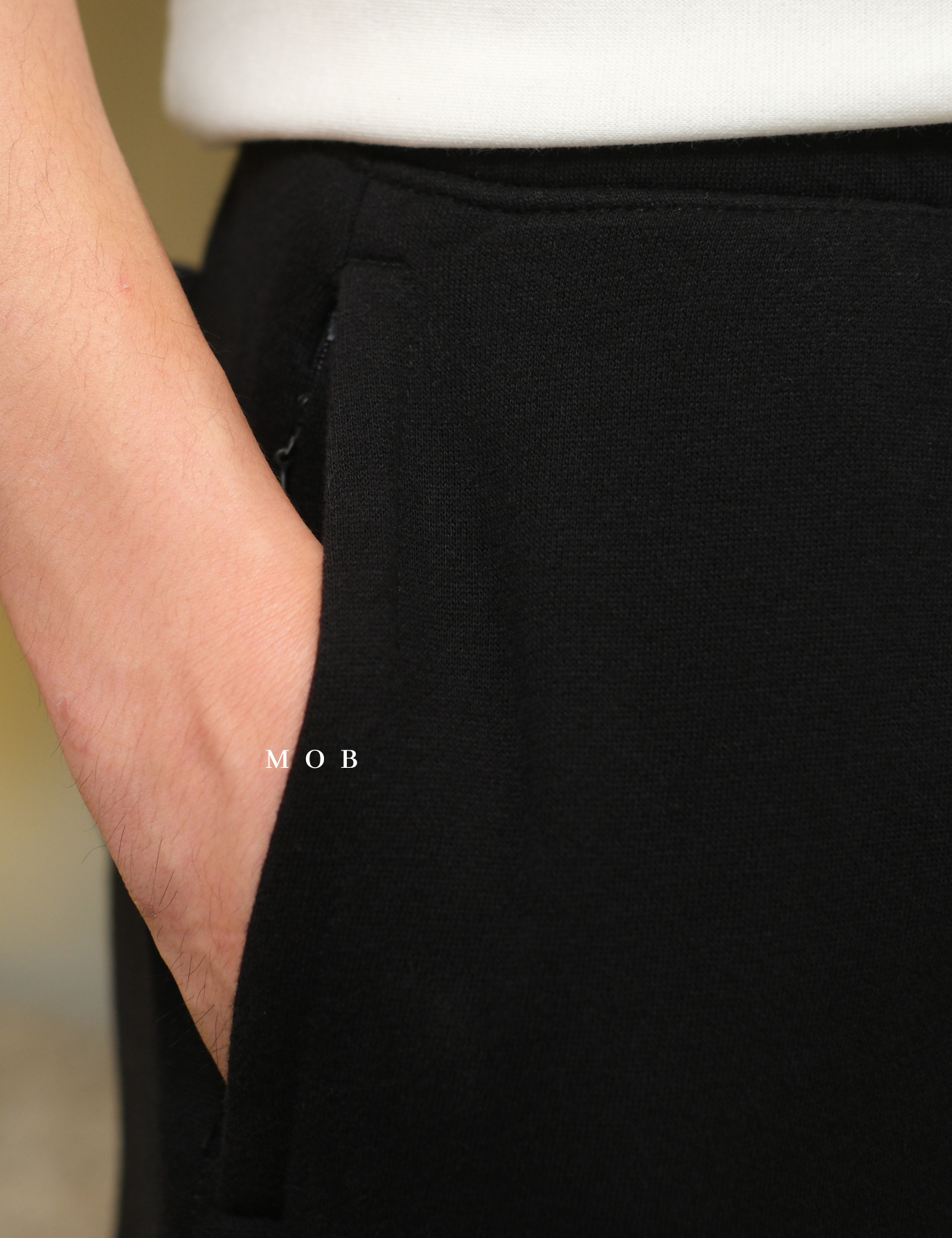 ARSP01001A Cloud Soft Baggy Sweatpants Black